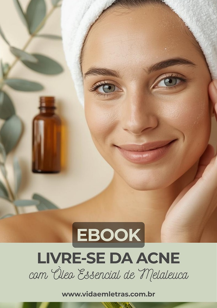 Livre se da Acne com Melaleuca